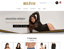 Tablet Screenshot of belinay.com
